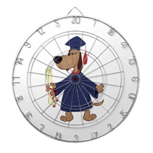 Graduating dog clipart dartboard