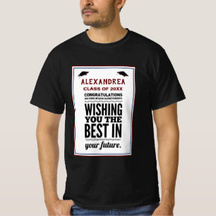 Graduating Graduate Class Congratulations Custom T-Shirt