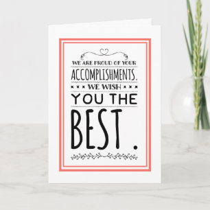 Graduating Graduate Congratulations Senior Class Card