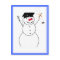 Graduating Snowman for the Little Graduate