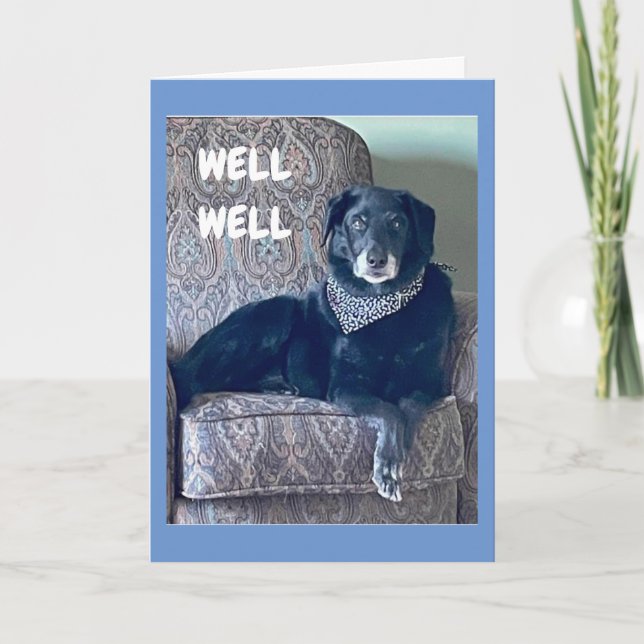**GRADUATING** WOOF WOOF CONGRATULATIONS CARD (Front)