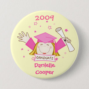 Graduation 2009 Girls Button