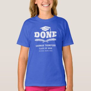 Graduation 2023 Done Elementary School Grad T-Shirt