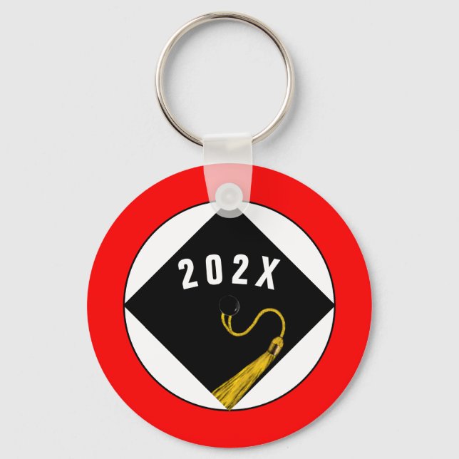Graduation 2023 Senior Class Keepsake Key Ring (Front)