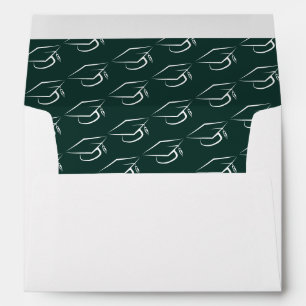 Graduation 2024 Cap Green Graduate Envelope