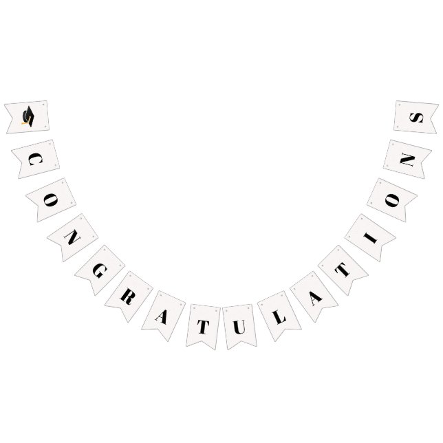 Graduation 2024 Congratulations Grad Cap Bunting (All)