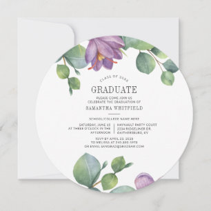 Graduation 2024 Eucalyptus Greenery Grad Party
