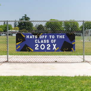 Graduation 2025 Blue Banner