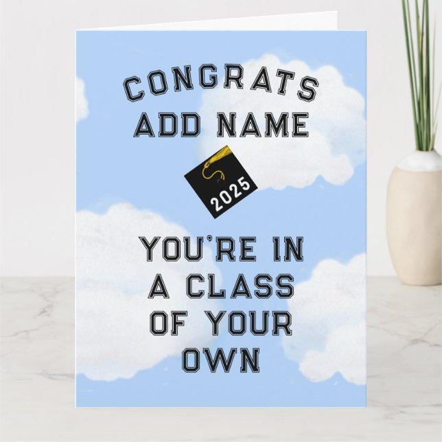 Graduation 2025 card (Front)