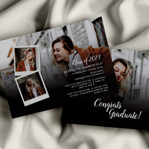 Graduation 2025 Grad Party Photo Party Invitation