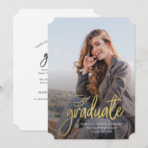 Graduation 2025 Grad Photo Script Graduate Announcement