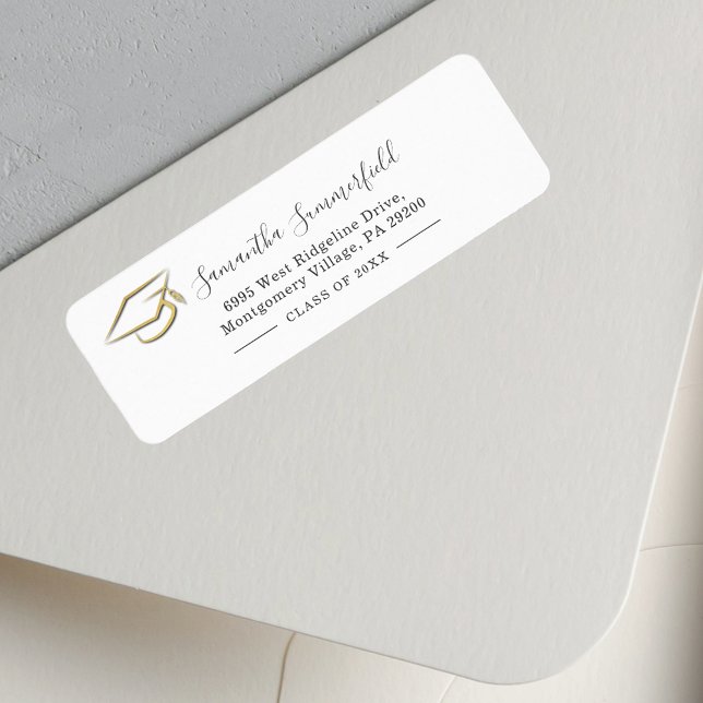 Graduation 2025 Graduate Return Address (Graduation 2025 Graduate Return Address Label)