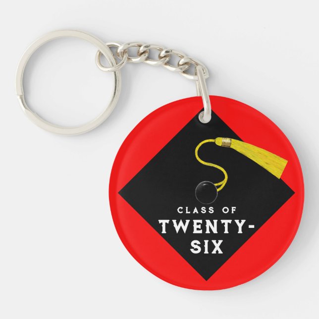 Graduation 2025 Keepsake Gift Key Ring (Front)
