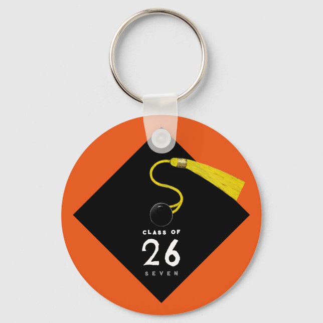 Graduation 2025 Keepsake Gift Key Ring (Front)