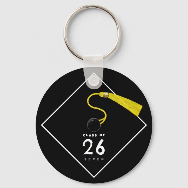 Graduation 2025 Keepsake Gift Key Ring (Front)