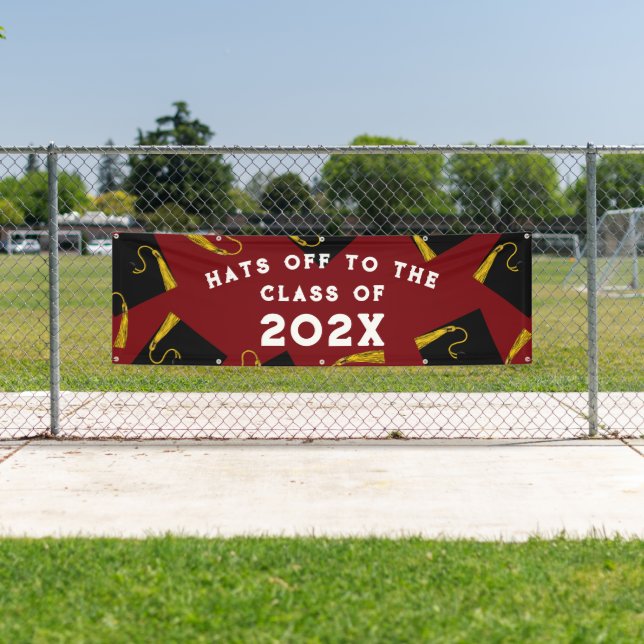 Graduation 2025 Maroon Banner (Insitu)