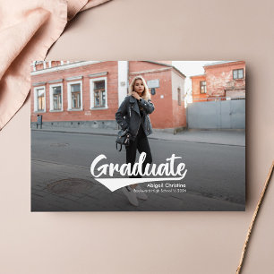Graduation 2025 Modern Photo Announcement