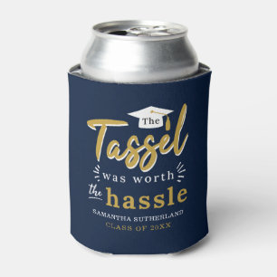 Graduation 2025 Navy Grad Party Can Cooler