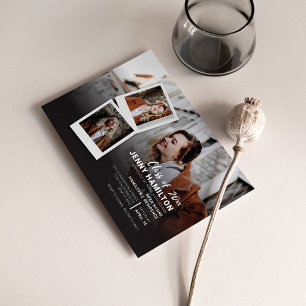 Graduation 2025 Open House Party Invitation Postcard