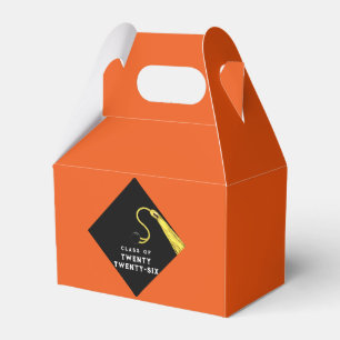 Graduation 2025 Orange Favour Box