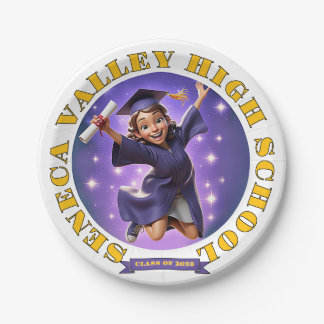 " GRADUATION 2025 " PAPER PLATE