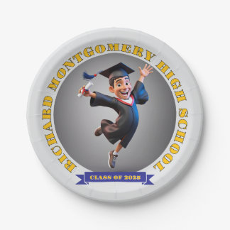 " GRADUATION 2025 " PAPER PLATE