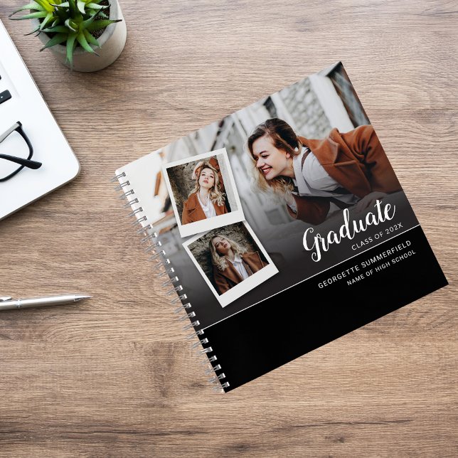 Graduation 2025 Party Grad Script Photo Guest Notebook (Graduation 2025 Party Grad Script Photo Guest Notebook)