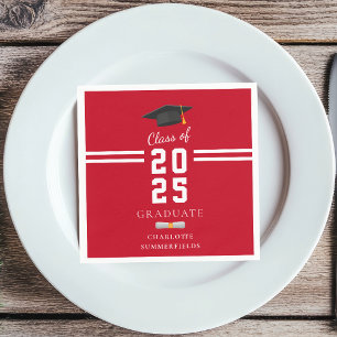 Graduation 2025 Party Paper Napkin