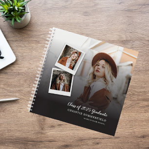 Graduation 2025 Photo Collage Script Guest Book 