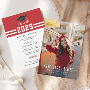 Graduation 2025 Photo Party Invitation