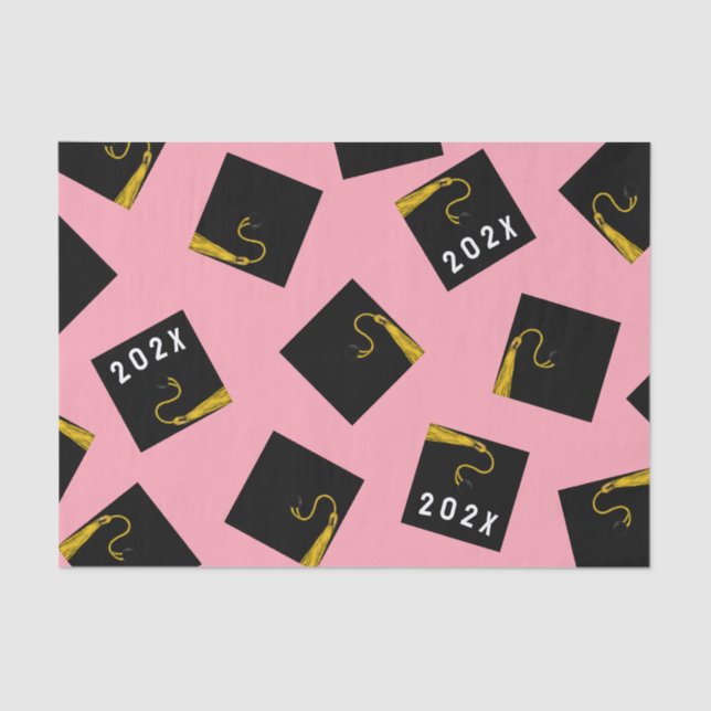 Graduation 2025 Pink Tissue Paper (Front)