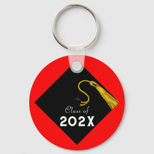 Graduation 2025 Red Keepsake Key Ring