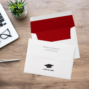 Graduation 2025 Return Addressed Custom Envelope
