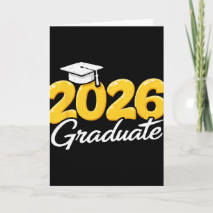 Graduation 2026 Graduate Grad Student Card