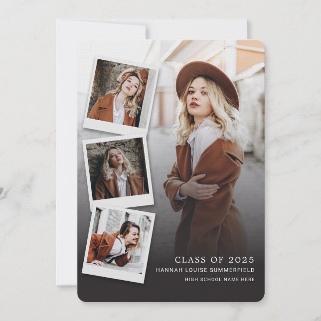 Graduation 2026 Multi Photo Announcement (Front)