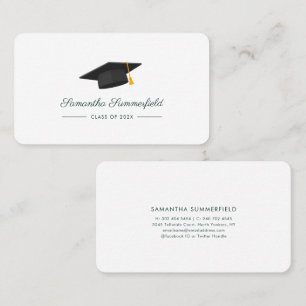 Graduation 2026 Name Script Grad Calling Card