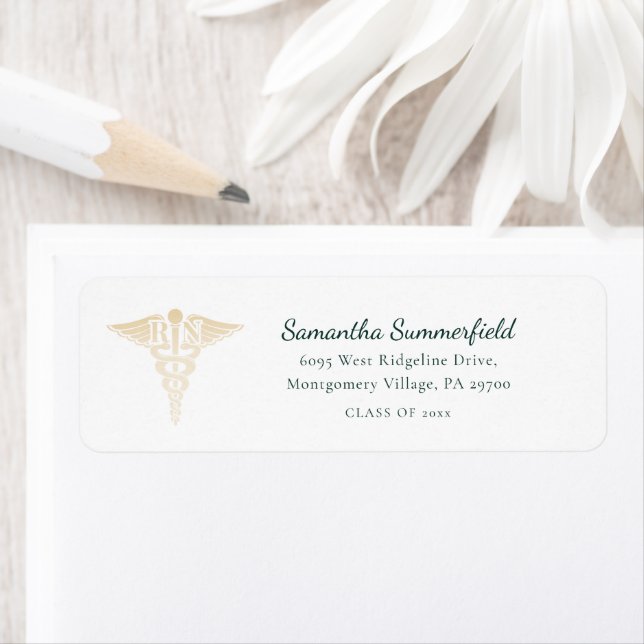 Graduation 2026 Nurse Pining Mail Return Address (Insitu)