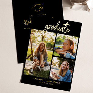 Graduation 2026 Photo Collage Grad Party