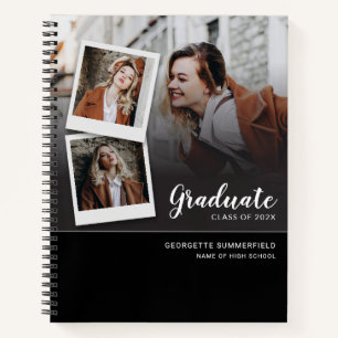 Graduation 2026 Script Grad Party Photo Guest Notebook