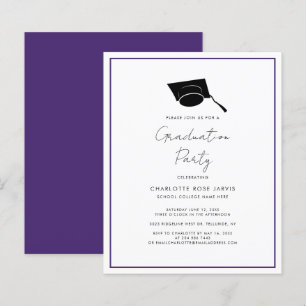 Graduation 2026 Script Modern Party Invitation