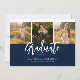 Graduation 2026 Script Photos Elegant Announcement