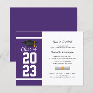 Graduation 2026 Simple Grad Party Invitation
