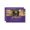 Graduation 4 Photo Collage Script Purple Gold Grad