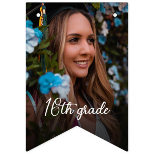 Graduation Achievements Grade Levels Photos Modern Bunting