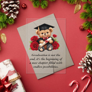 Graduation  acrylic invitations