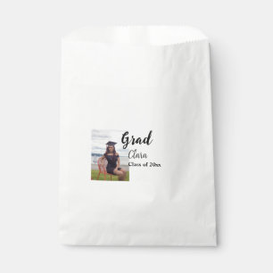 Graduation add name class of 20xx congrats add pho favour bags