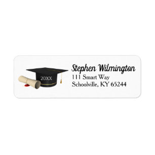 Graduation Address Labels Class