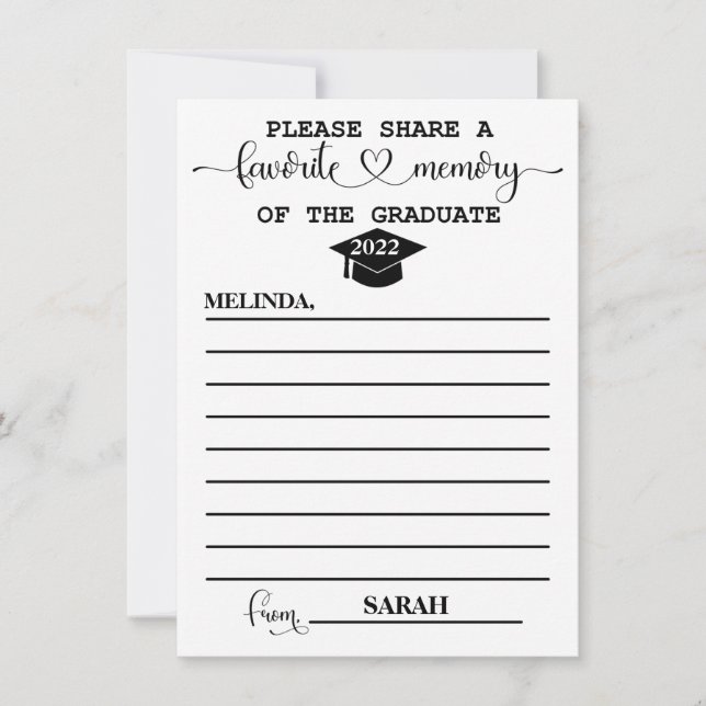 Graduation Advice Cards-Advice for Graduates Invit Invitation (Front)