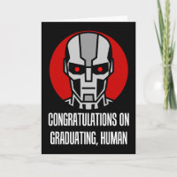 Graduation AI Robot Congratulations College Grad
