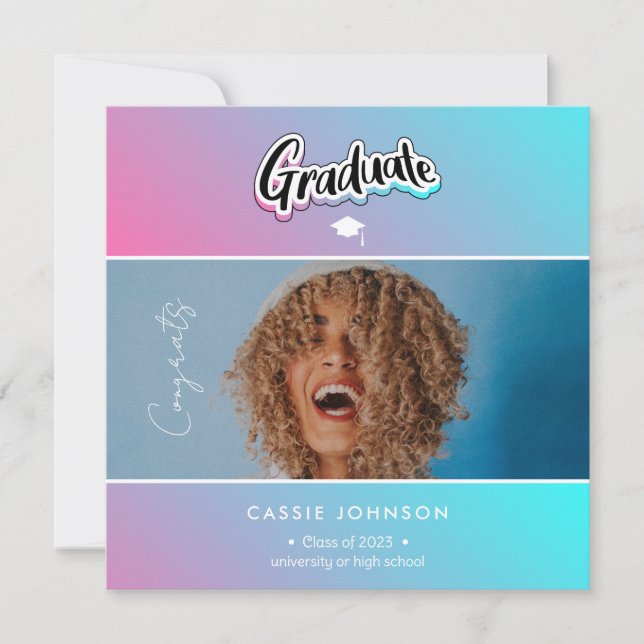 Graduation announcement (Front)